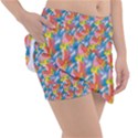 Abstract Pattern Classic Tennis Skirt View3