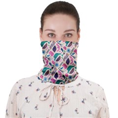 Multi Colour Pattern Face Covering Bandana (adult)