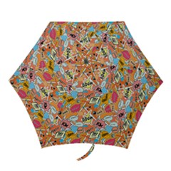 Pop Culture Abstract Pattern Mini Folding Umbrellas by designsbymallika