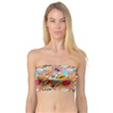 Pop Culture Abstract Pattern Bandeau Top View1