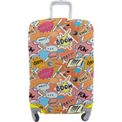 Pop Culture Abstract Pattern Luggage Cover (large)