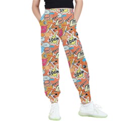 Pop Culture Abstract Pattern Kids  Joggers