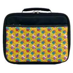 Heart Diamond Pattern Lunch Bag