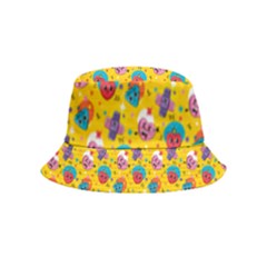 Heart Diamond Pattern Bucket Hat (kids)