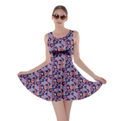 Trippy Cool Pattern Skater Dress