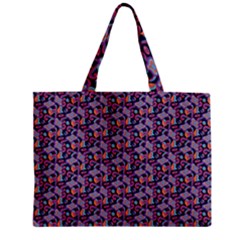 Trippy Cool Pattern Zipper Mini Tote Bag