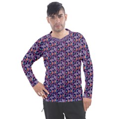 Trippy Cool Pattern Men s Pique Long Sleeve T-Shirt