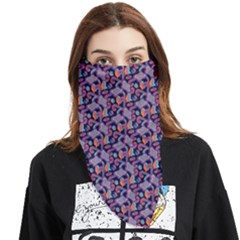 Trippy Cool Pattern Face Covering Bandana (Triangle)