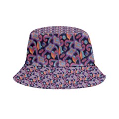 Trippy Cool Pattern Inside Out Bucket Hat by designsbymallika