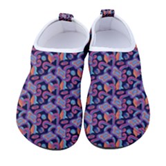 Trippy Cool Pattern Kids  Sock-style Water Shoes