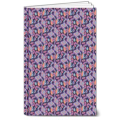 Trippy Cool Pattern 8  x 10  Hardcover Notebook