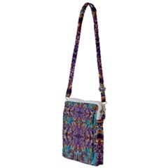 Amethyst On Turquoise Multi Function Travel Bag