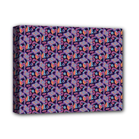 Trippy Cool Pattern Deluxe Canvas 14  X 11  (stretched)