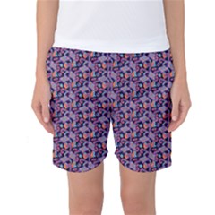 Trippy Cool Pattern Women s Basketball Shorts by designsbymallika