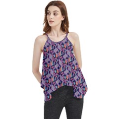 Trippy Cool Pattern Flowy Camisole Tank Top