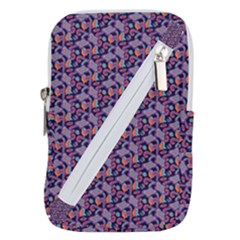 Trippy Cool Pattern Belt Pouch Bag (small)