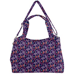 Trippy Cool Pattern Double Compartment Shoulder Bag by designsbymallika