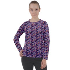 Trippy Cool Pattern Women s Long Sleeve Raglan T-shirt