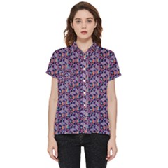 Trippy Cool Pattern Short Sleeve Pocket Shirt