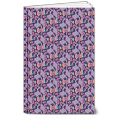 Trippy Cool Pattern 8  X 10  Hardcover Notebook