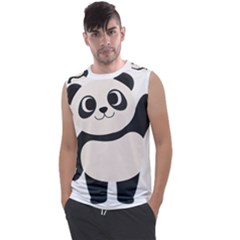 Hello Panda  Men s Regular Tank Top by MyNewStor