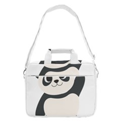 Hello Panda  Macbook Pro 15  Shoulder Laptop Bag by MyNewStor