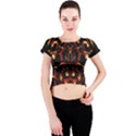 Year Of The Dragon Crew Neck Crop Top View1