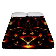 Year Of The Dragon Fitted Sheet (california King Size) by MRNStudios