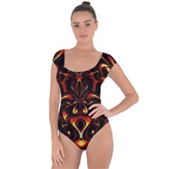 Year Of The Dragon Short Sleeve Leotard 