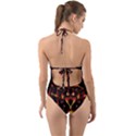 Year Of The Dragon Halter Cut-Out One Piece Swimsuit View2