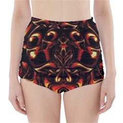 Year Of The Dragon High-waisted Bikini Bottoms by MRNStudios