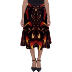 Year Of The Dragon Perfect Length Midi Skirt