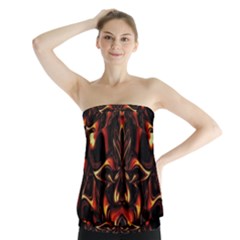 Year Of The Dragon Strapless Top