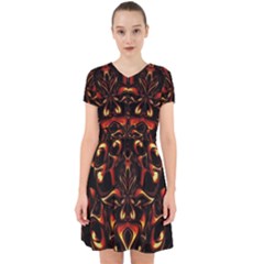 Year Of The Dragon Adorable In Chiffon Dress