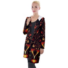 Year Of The Dragon Hooded Pocket Cardigan
