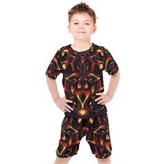 Year Of The Dragon Kids  T-shirt And Shorts Set