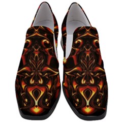 Year Of The Dragon Women Slip On Heel Loafers