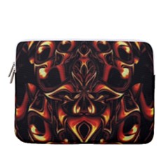 Year Of The Dragon 14  Vertical Laptop Sleeve Case With Pocket