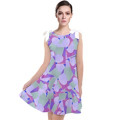 Kaleidoscope Dreams Tie Up Tunic Dress by dflcprintsclothing