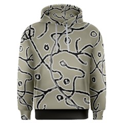 Sketchy Abstract Artistic Print Design Men s Overhead Hoodie by dflcprintsclothing
