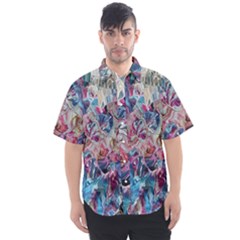 Three Layers Blend Module 1-5 Liquify Men s Short Sleeve Shirt