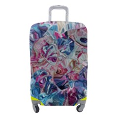 Three Layers Blend Module 1-5 Liquify Luggage Cover (small) by kaleidomarblingart