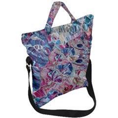 Three Layers Blend Module 1-5 Liquify Fold Over Handle Tote Bag