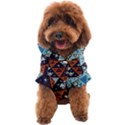 Fractal Triangle Geometric Abstract Pattern Dog Coat View1