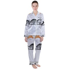 20240506 111024 0000 Women s Long Sleeve Satin Pajamas Set	