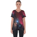 IC434(V) Cut Out Side Drop T-Shirt