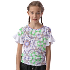 Paypercapture Dress Collection 2024 Kids  Cut Out Flutter Sleeves