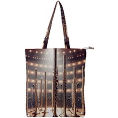 Standing Flutes Double Zip Up Tote Bag by RiverRootsReggae