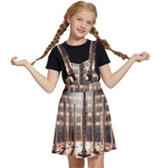 Standing Flutes Kids  Apron Dress by RiverRootsReggae