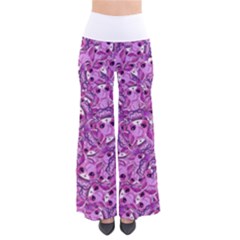 Kawaii Cyborg Cats Motif Random Pattern So Vintage Palazzo Pants